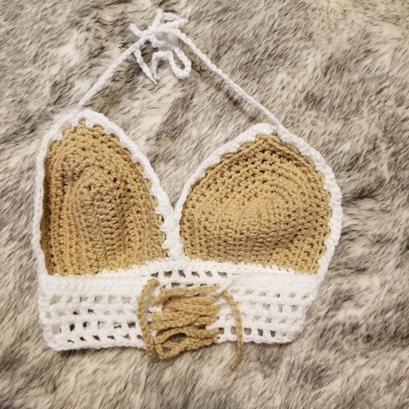 Crochet Bralette/Bikini Handmade - Picture 6 of 11